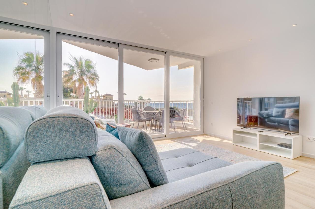 Beach Front Flat With Sea Views Marbella Exterior photo